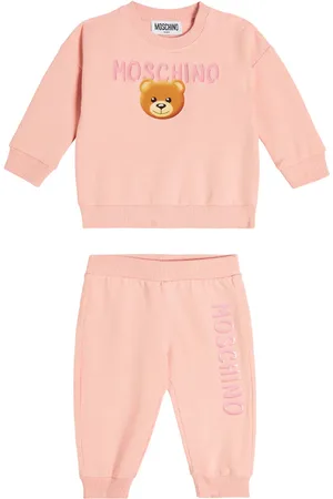 Moschino Bebé - chándal Teddy Bear de algodón