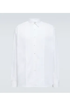 Lanvin Camisa oversized de popelín de algodón