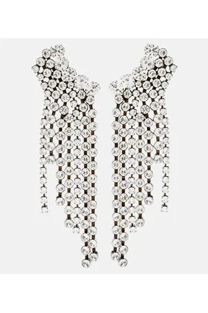 Isabel Marant Aretes A Wild Shore con cristales