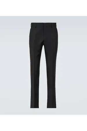 Ami Pantalones rectos de mohair y lana