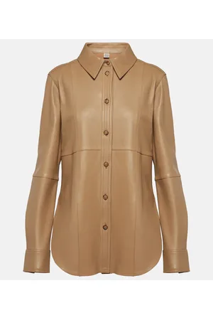 Totême Camisa de piel