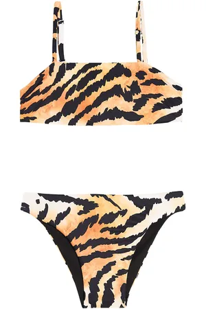 MONNALISA Bikini con estampado animal