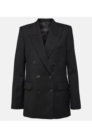 NILI LOTAN Blazer Valerie de sarga de lana