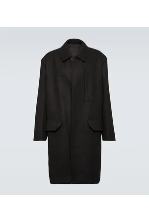 Rick Owens Abrigo Jumbo de lana virgen