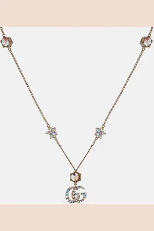 Gucci Collar adornado con GG