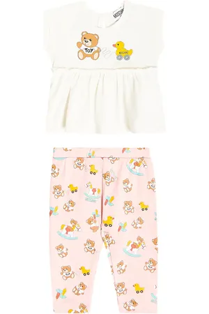 Moschino Bebé - set camiseta y leggings de jersey