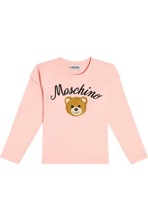 Moschino Camiseta en mezcla de algodón estampado