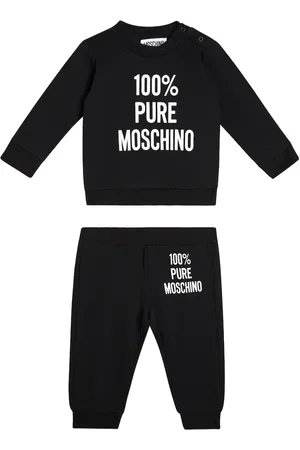 Moschino Bebé - chándal de algodón estampado