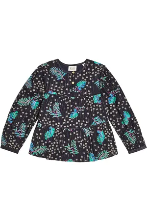 Scotch&Soda Blusa de algodón estampada