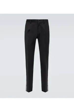 Dolce & Gabbana Pantalones rectos de lana