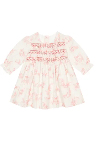 Tartine Et Chocolat Bebé - vestido en mezcla de algodón estampado