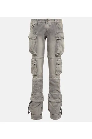 The Attico Pantalones cargo Essie en denim