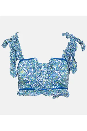 POUPETTE ST BARTH Crop top Ariane floral