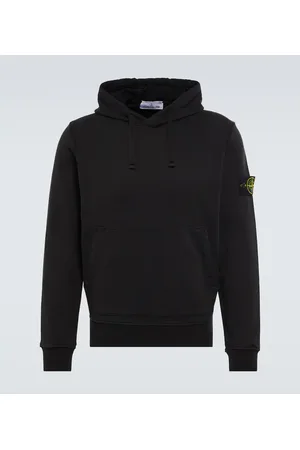 Stone Island Sudadera con capucha de algodón
