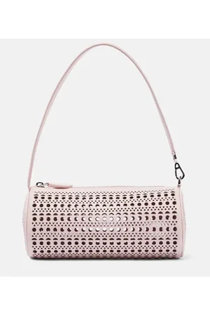 Alaïa Alaïa Bolso al hombro Tube de piel perforada