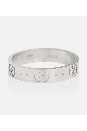 Gucci Anillo Icon de oro blanco de 18 ct