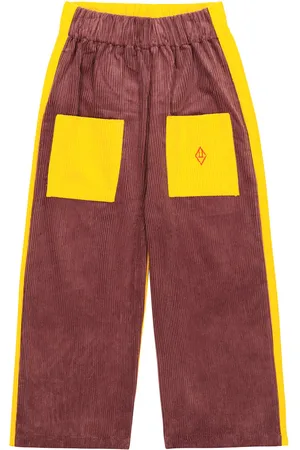 The Animals Observatory Pantalones Emu de pana en colorblock
