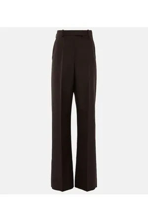 VALENTINO Pantalones anchos de tiro alto
