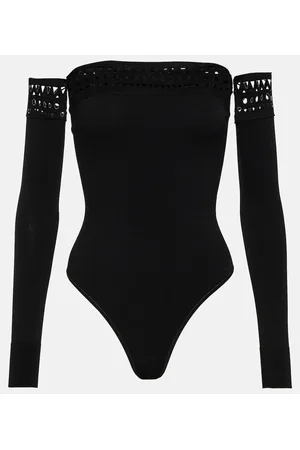 Alaïa Alaïa Body Vienne con hombros descubiertos