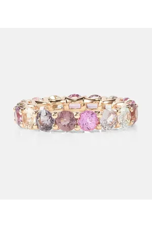 BUCHERER FINE JEWELLERY Anillo Essentials de oro de 18 ct con zafiros
