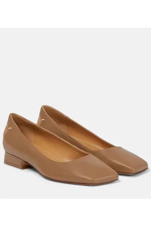 Maison Margiela Salones Four Stitches de piel