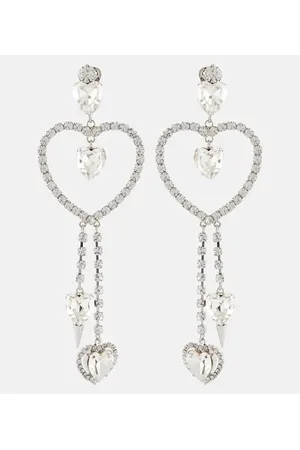 Alessandra Rich Pendientes con adornos