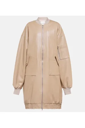 The Frankie Shop Chaqueta bomber de piel sintética