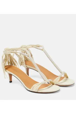 Isabel Marant Sandalias Aatos de ante con borlas