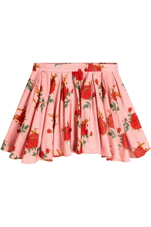 MORLEY Falda en mezcla de algodón floral