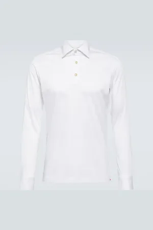 Kiton Polo en popelín de algodón