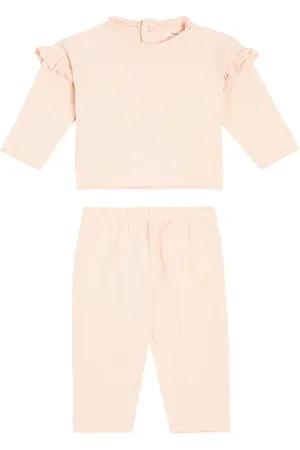 Il gufo Bebé - set de top y leggings en mezcla de algodón