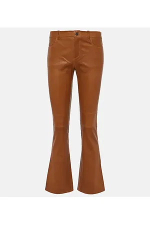 Stouls Pantalones flared Dean 22 de piel