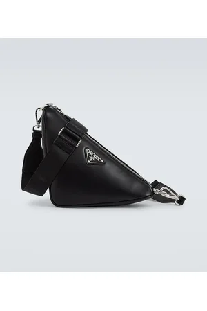 Prada Bolso al hombro Triangle de piel