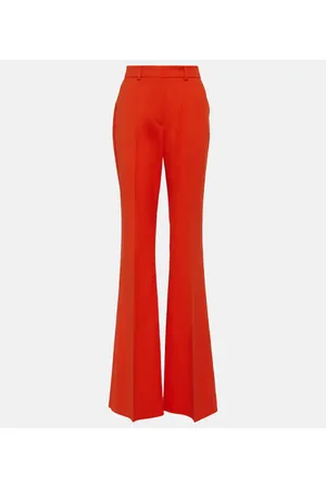 Sportmax Pantalones anchos Lory de algodón