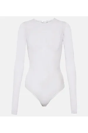 WARDROBE.NYC Body de encaje chantilly floral