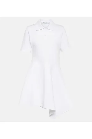 J.W.Anderson Vestido corto asimétrico de punto