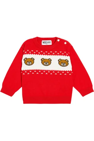 Moschino Bebé - jersey de algodón y lana