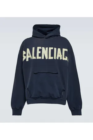 Balenciaga Sudadera Tape Type de algodón