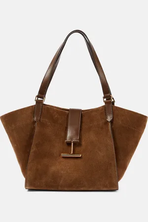 Tom Ford Tote Tara Medium de piel y ante
