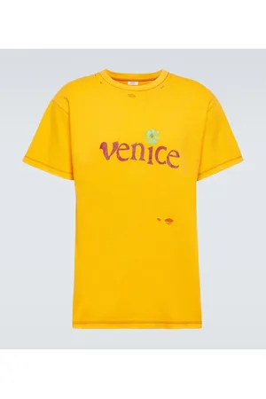 ERL Camiseta Venice de algodón y lino