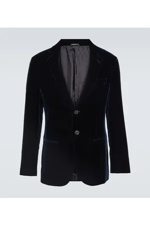 Giorgio Armani Chaqueta de esmoquin en terciopelo