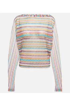 Missoni Top de punto en zigzag