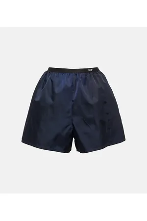 Prada Shorts de Re-Nylon de tiro alto
