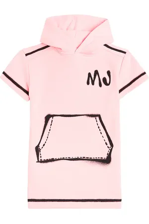 Marc Jacobs Vestido Trompe l"oeil de rizo de algodón
