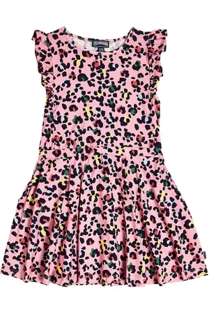 Vilebrequin Vestido de algodón estampado