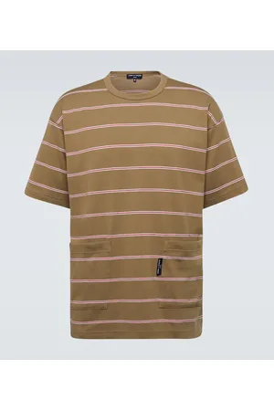 Comme des Garçons Comme des Garçons Homme Camiseta de algodón a rayas