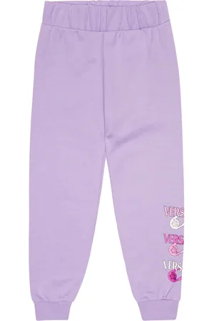 VERSACE Pantalones Safety Pin de algodón