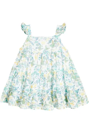 Tartine Et Chocolat Bebé - vestido de algodón floral