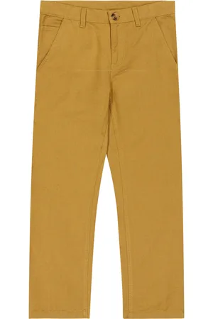 BONPOINT Pantalones Darcy de algodón y lino