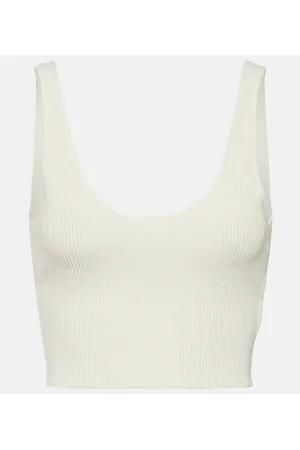 Chloé Chloé Crop top de punto de lana